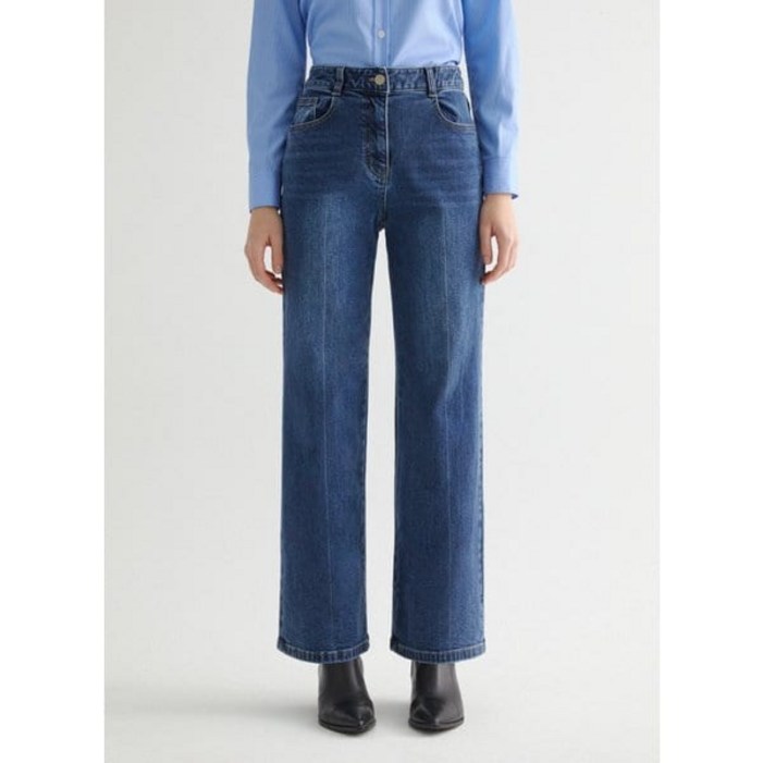 쉬즈미스 스트레이트 워싱 데님 팬츠 SSMSLO42120 2460087