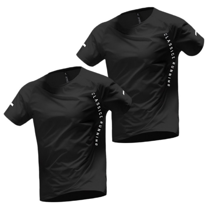 마인온 퀵드라이 반팔 티셔츠 러닝 스포츠 쿨티셔츠 2장 세트