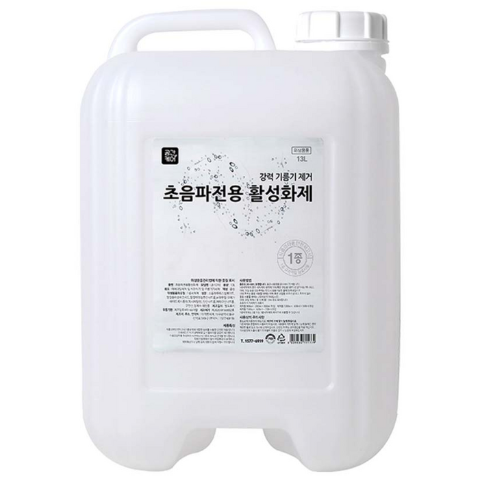 공간케어 초음파식기세척기세제 초음파활성제, 13L, 1개