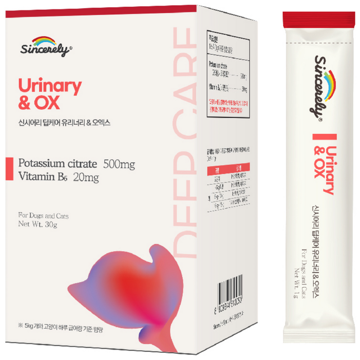 신시어리 반려동물 딥케어 영양제, 30g, 유리너리, 1개