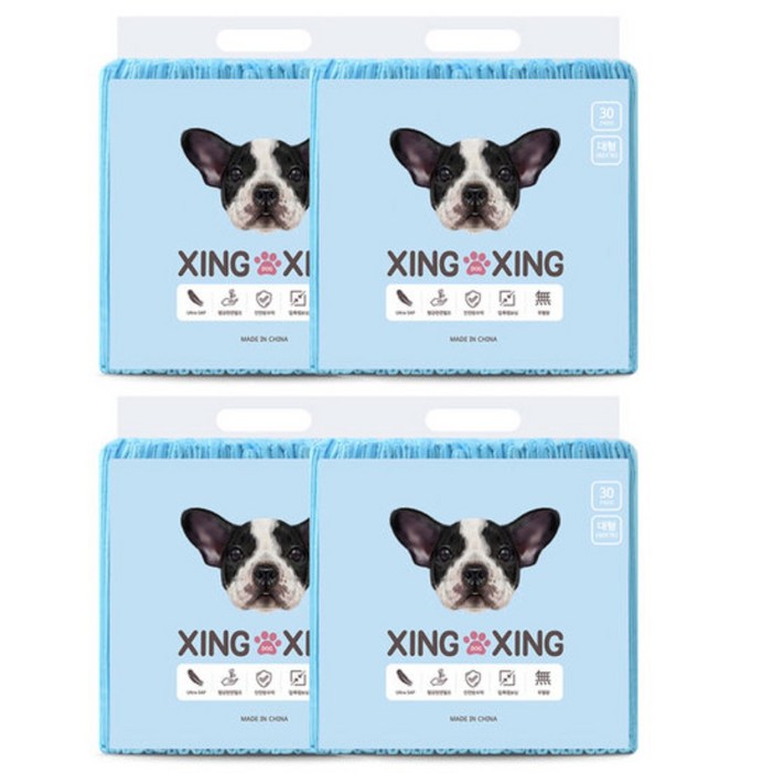 대형 흡수력 좋은 애견패드 바겐패드 대형 120매, 1개, 30개입