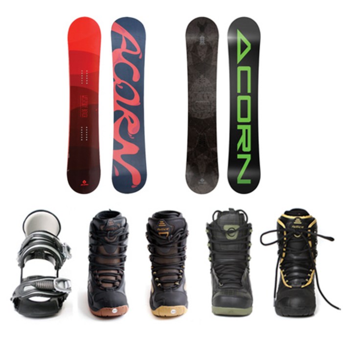 FELICE 장비세트6 ACORN데크 바인딩 LUCAS부츠
