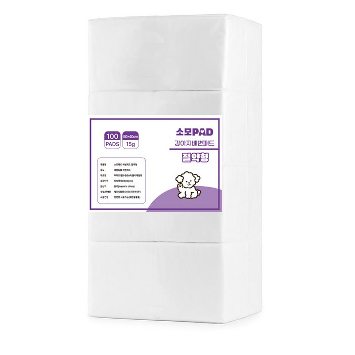 소모 배변패드 절약형 15g, 400개입, 1개