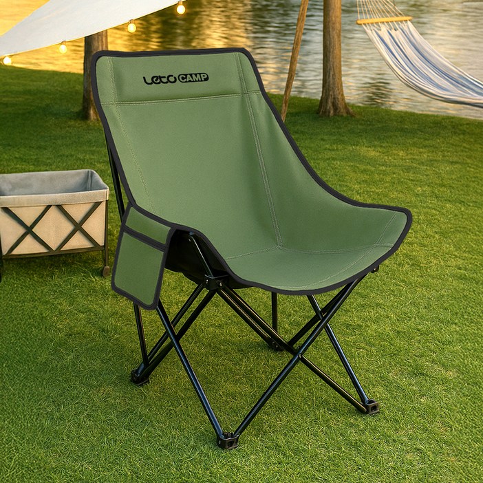 레토 경량 접이식 와이드 롱 컴포트 캠핑의자 LCPCL06
