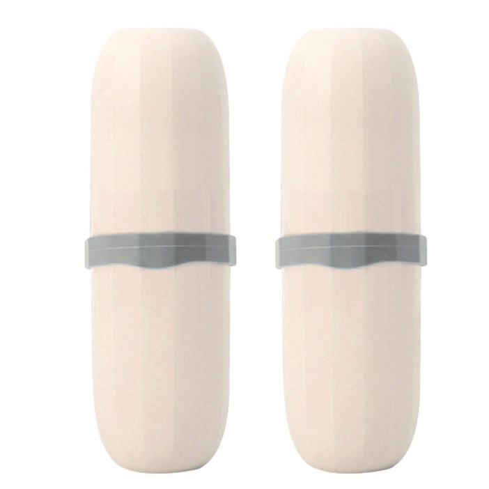 블럭마트 휴대용 2인용 칫솔치약 케이스