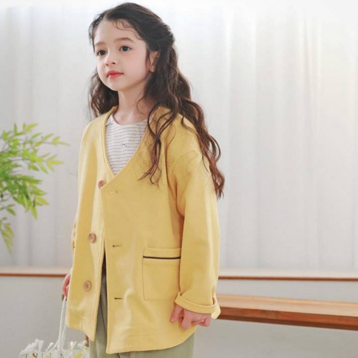 제이키즈 여아용 옥타브 가디건 J7225