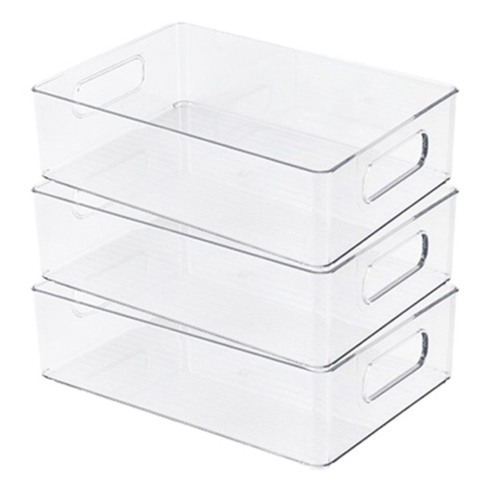 마켓피오 홈 투명 다용도 pp 정리 수납함