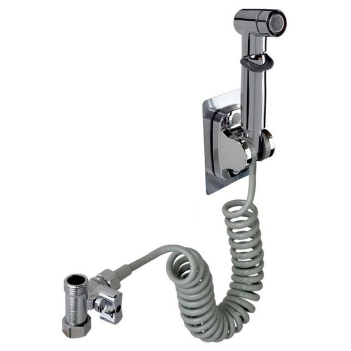 모로37 미니 스프레이건  티밸브  접착 거치대  코일호스 3m 세트