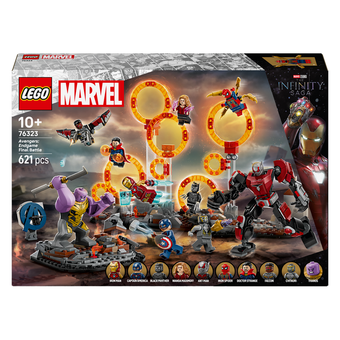 마블 레고 어벤져스 엔드게임 최종 결전 76323, 혼합색상, 1개