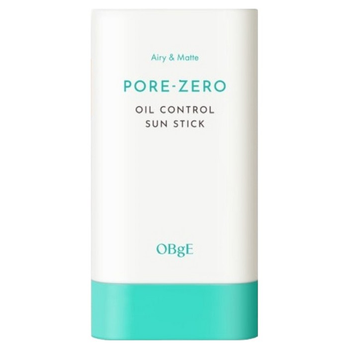 OBge 포어제로 오일 컨트롤 선스틱 SPF50 PA