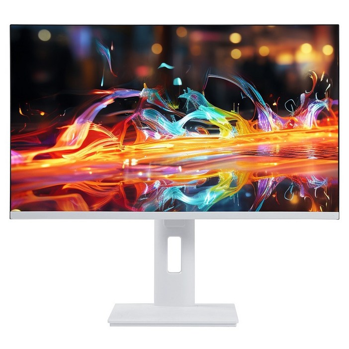 크로스오버 FHD IPS 멀티스탠드 일반 모니터 화이트