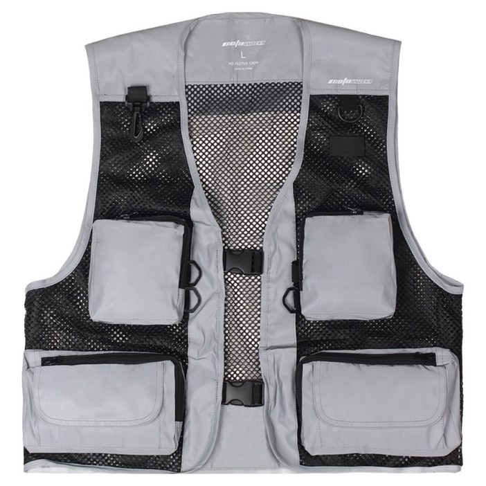 모토스탠스 오토바이 퀵 배달 안전 작업 반사조끼