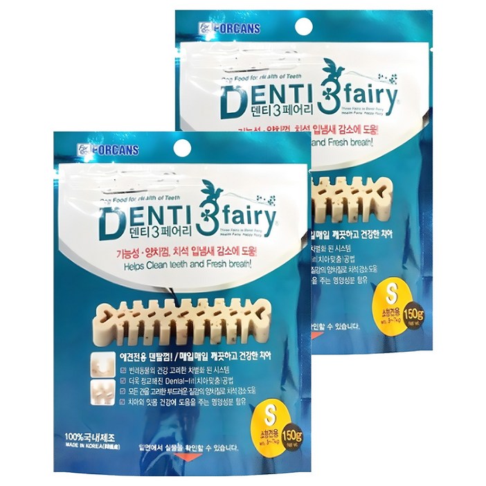 포켄스덴티페어리 강아지 덴탈껌 S 150g