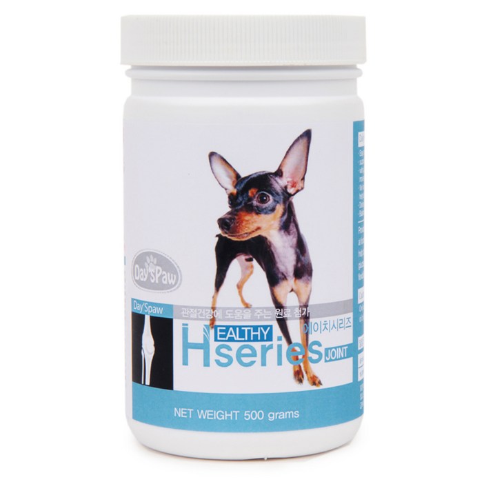 데이스포 강아지 에이치시리즈 영양제, 뼈관절강화, 500g, 1개