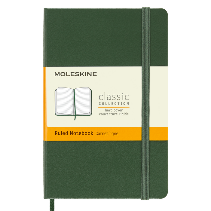 몰스킨 클래식노트 하드커버 룰드 포켓