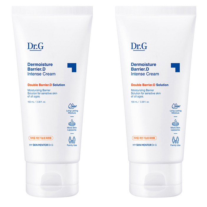 닥터지 더모이스처 배리어 D 인텐스 크림, 100ml, 2개