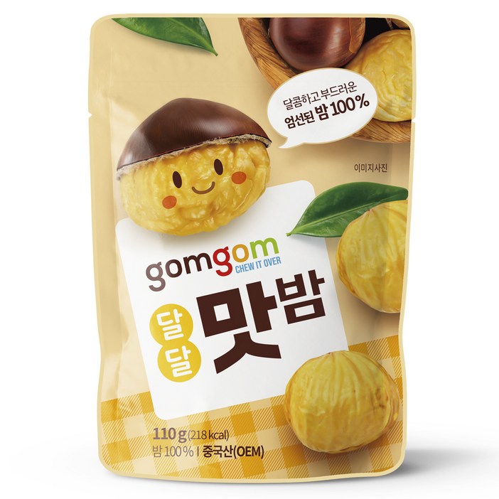 곰곰 달달 맛밤, 110g, 1개 곰곰 달달 맛밤, 110g, 1개