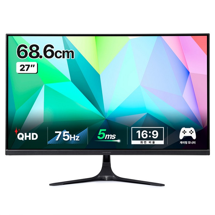 크로스오버 QHD 무결점 모니터