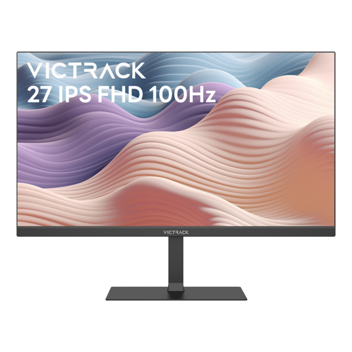 빅트랙 68.58cm FHD 평면 모니터 블랙 IPS 100Hz, 27FM10001일반