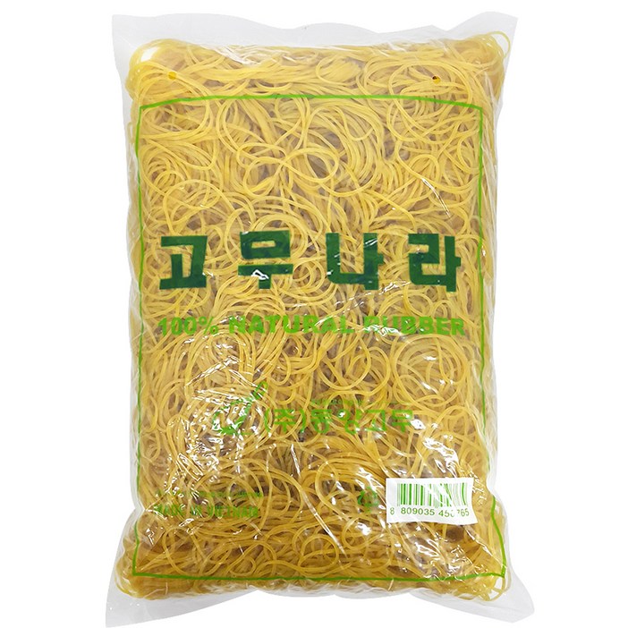고무나라 고무밴드 1KG 70 x 1.3 mm