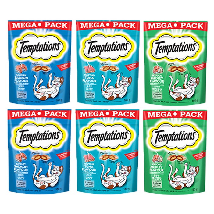 템테이션 고양이 워너비 간식 3종 세트