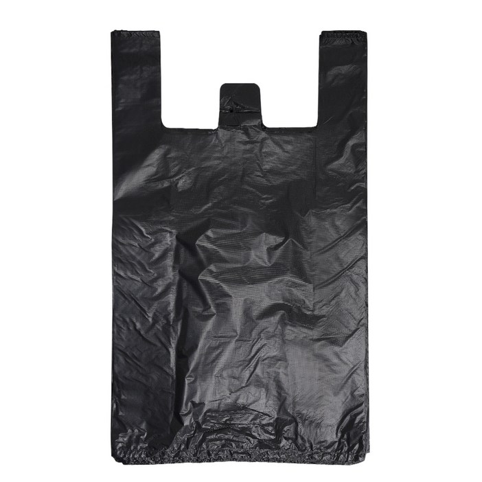 코멧 검정 손잡이 비닐봉투