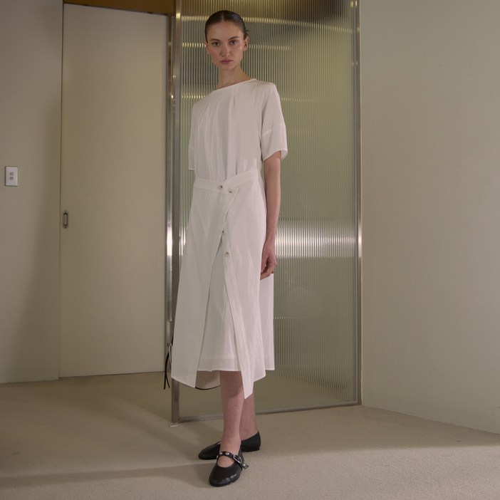 쥬시쥬디 여성용 랩스커트 원피스 JZOP321C