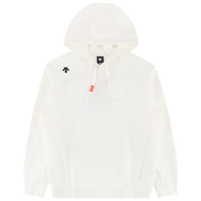 데상트 에센셜 백그래픽 후드 티셔츠 SQ123UHD21IVRY