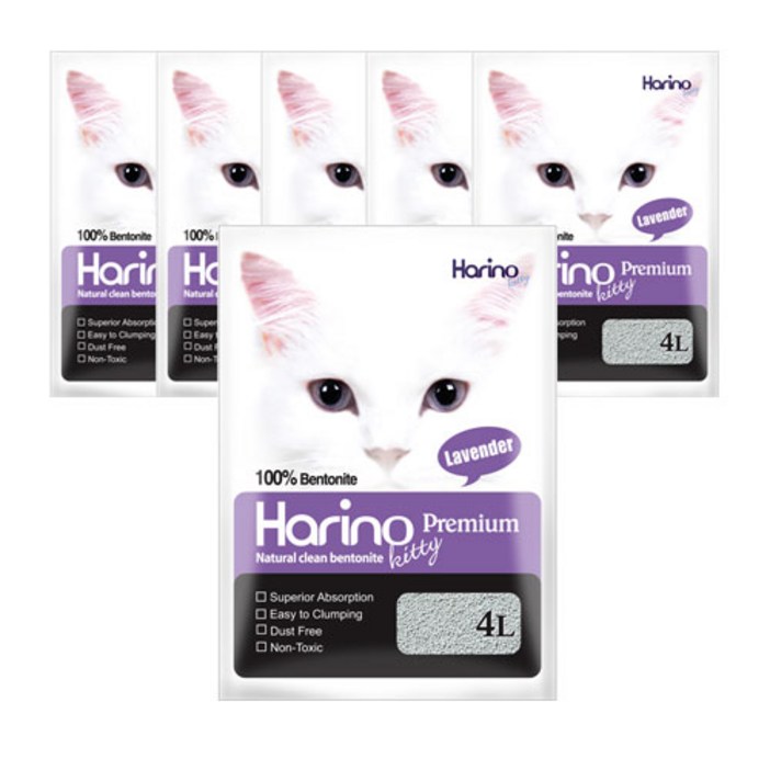 하리노 응고형 벤토나이트 고양이모래