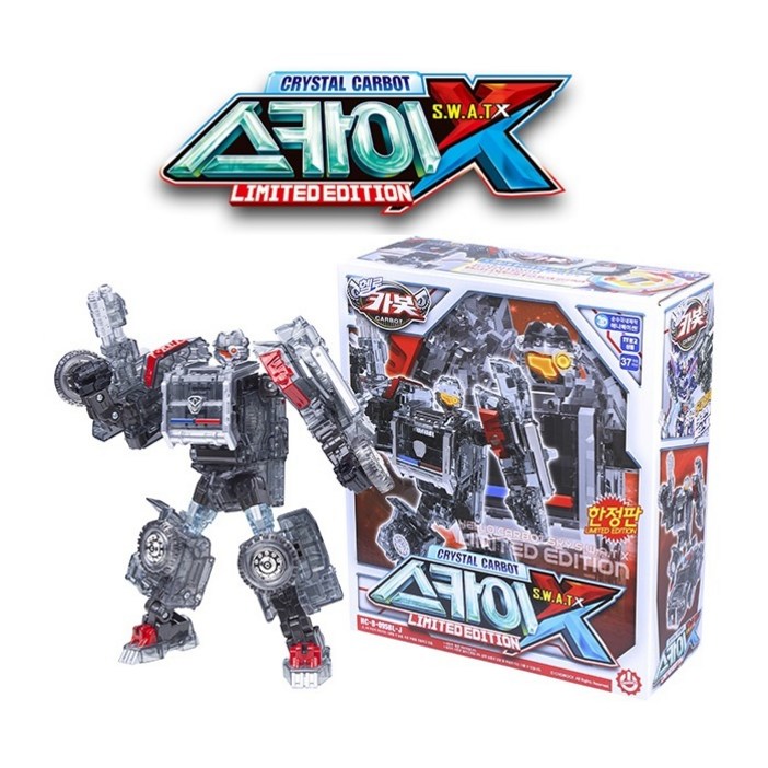 카봇 크리스탈카봇 스카이 스왓X 한정판 카봇크리스탈 스카이엑스