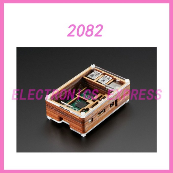 2082 목재 파이보 인클로저, 라즈베리 모델 B + 컴퓨터 싱글 보드