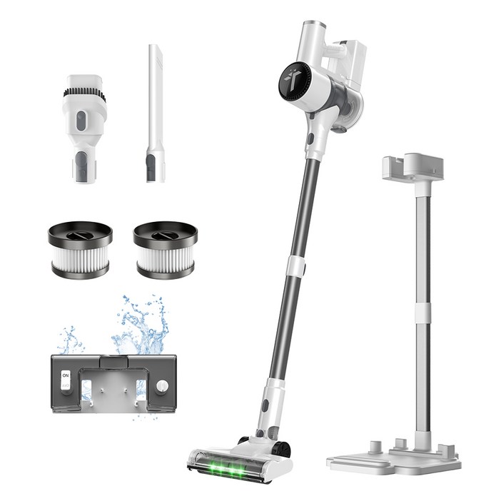 2025년 최신형 틴도우 차이슨 무선 청소기 최강 흡입력 풀구성+셀프 스탠딩