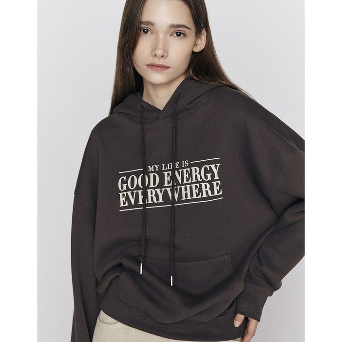 지오다노NEW 노정의 여자 기모후드티 325932 2칼라