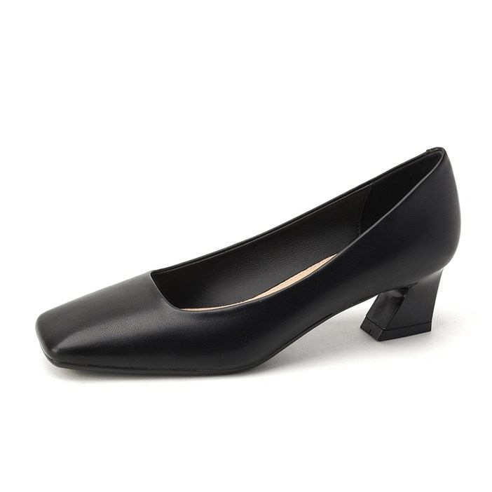 TCR 발편한 유니화 펌프스 면접구두 여성구두 4cm