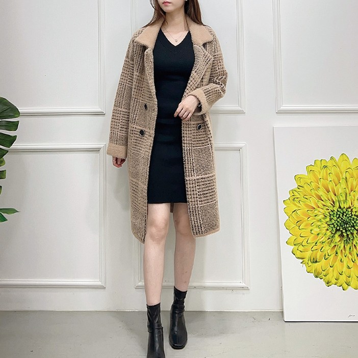 세인트이브 JNL002 예쁜체크 부드러운 소재 미듐자켓 세인트이브 JNL002 예쁜체크 부드러운 소재 미듐자켓
