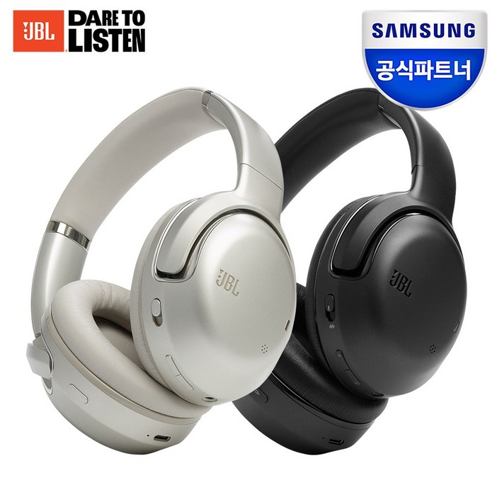 삼성공식파트너 JBL TOUR ONE M2 노이즈 캔슬링 블루투스 헤드셋 오버이어 무선 헤드셋, 블루투스 5.3, 휴대용 케이스, 스터디 헤드폰