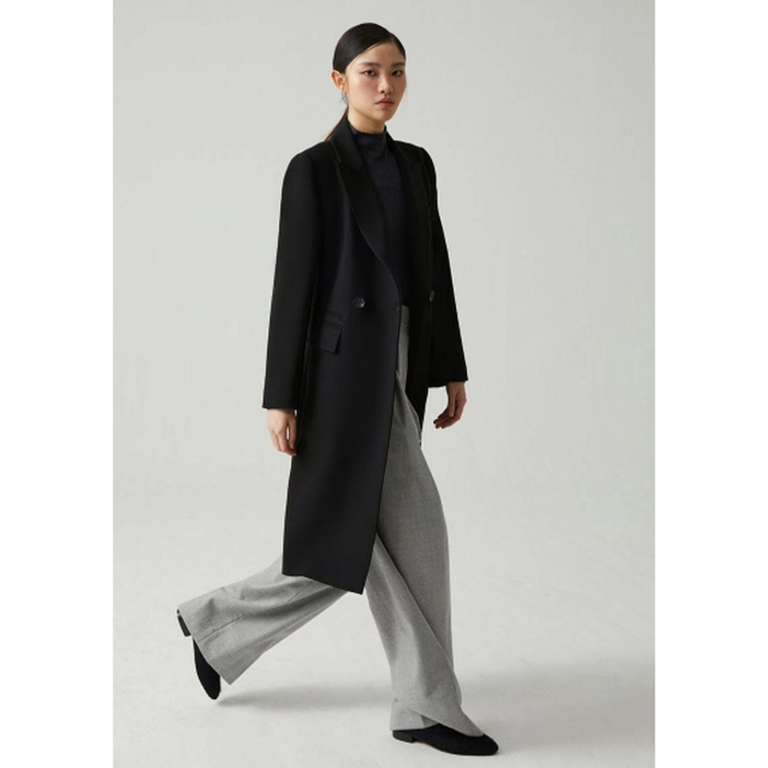 LBL 24 가을 울100클레식 테일러드 롱코트