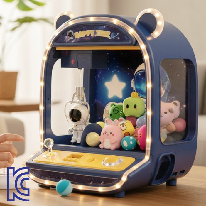 코넘 샵버전 인형뽑기 기계 국내인증 특대형, 블루, 1개