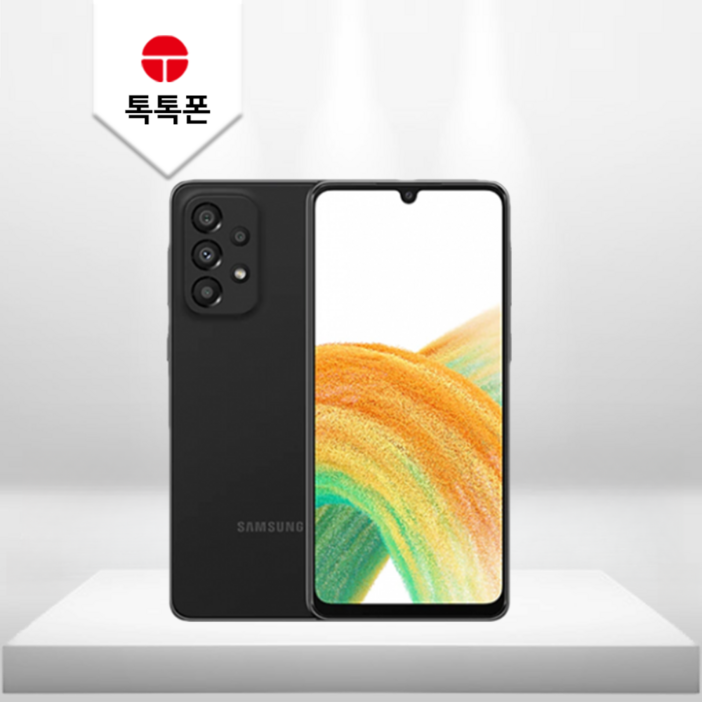 삼성전자 갤럭시 A33 공기계 자급제 리퍼폰 필름부착 정품케이스 톡톡폰, 어썸 화이트