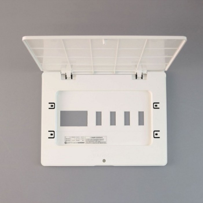 상도 올리비아 분전함 커버 웜화이트 두꺼비집 4회로 1개, 1개