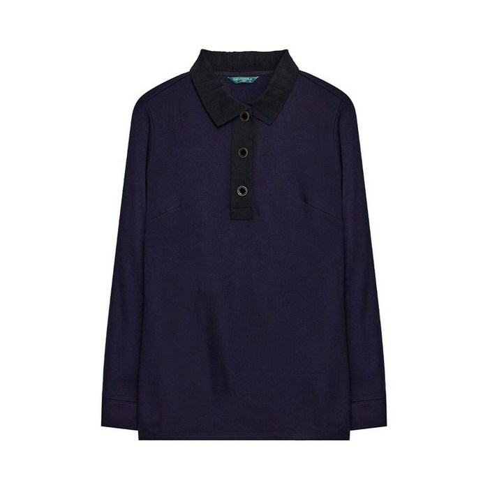 크로커다일레이디 직영카라 티셔츠CLBWTS109