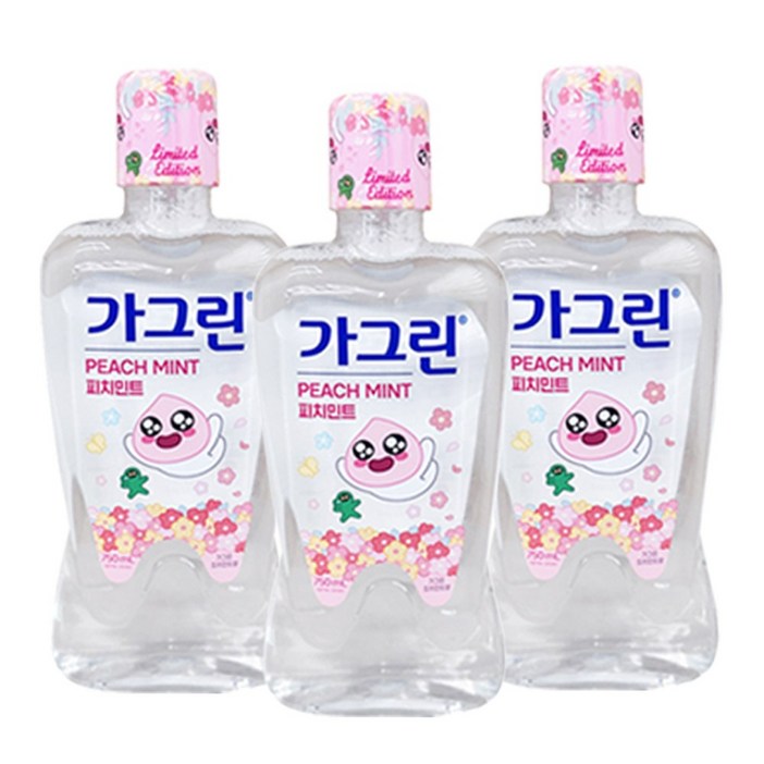 가그린 피치민트 구강청결제 편도결석가글