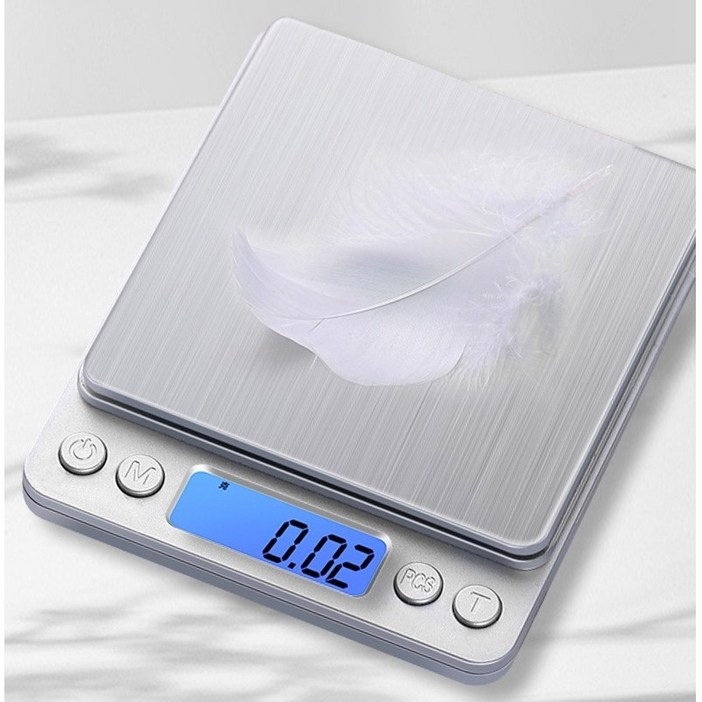 [0.1g정밀측정] 주씨네가게 3kg 계량 스텐 커피 주방저울