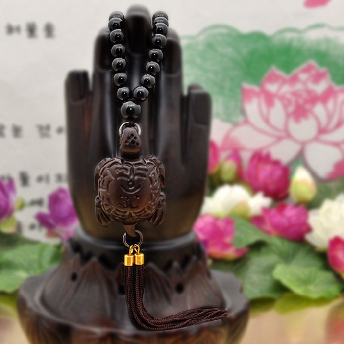 만자몰 거북이 소원성취 차걸이 차 룸미러 안전운행