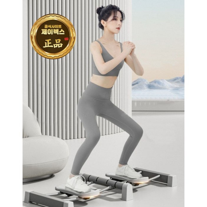 당일배송 제이렉스 애플힙 다이어트 레그 머신 스키 슬라이드 하체비만 허벅지 손잡이포함