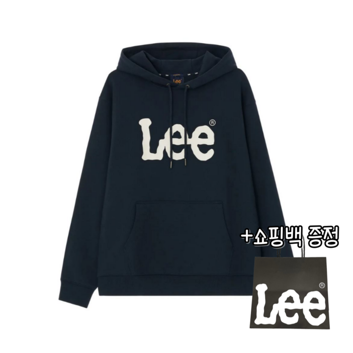 [당일출고/정품] Lee 리 빅 트위치 로고 후드티 (5color) + 쇼핑백