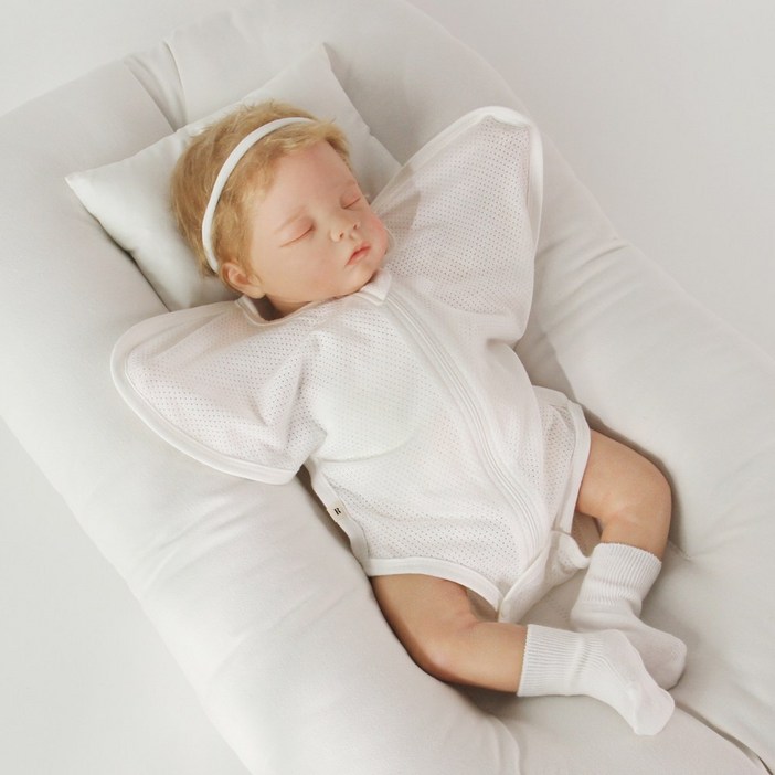 리코타입 스와들컷얇은  하의를 덜어낸 신생아 속싸개양말 증정