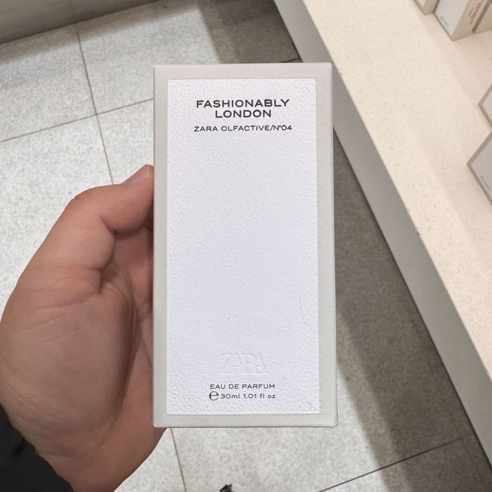 자라 패셔너블리 런던 오 드 퍼퓸 향수 30ml