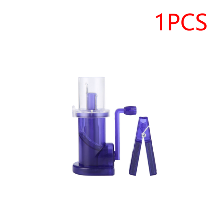 재봉 미싱  DIY 수동 장식 니트 뜨게 기계 스풀 직조 도구 휴대용 로프 와인더 액세서리