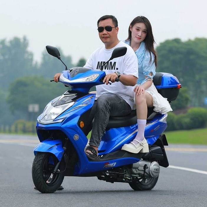스쿠터 125cc 배달 선물 여성용 장거리 전동 배터리 바이크